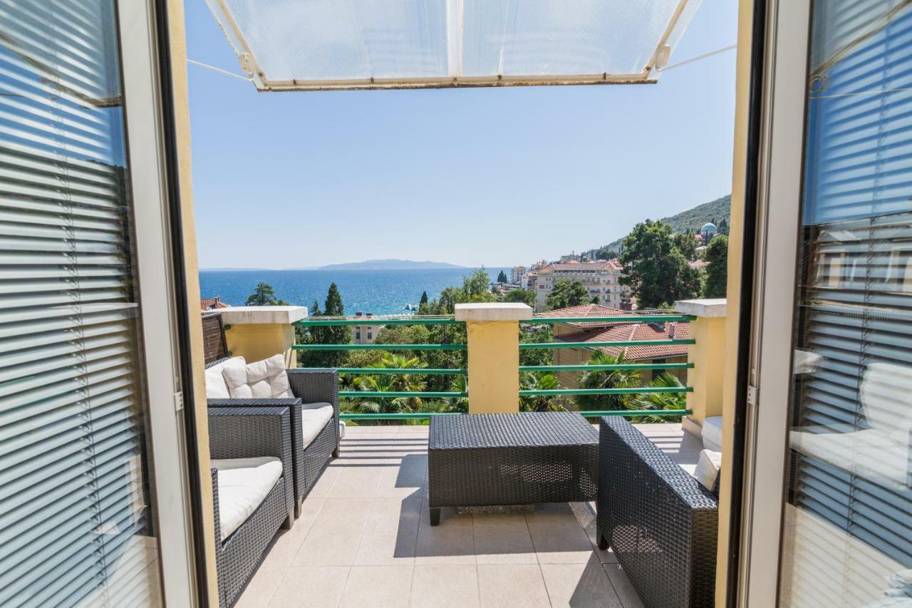Penthouse And Piano Nobile Prkg Wifi Garden Near Beach Away From Roads Opatija Exterior foto